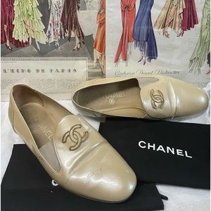 Chanel patent Leather Loafers